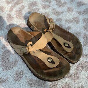 Betula by Birkenstocks Tan Sandals